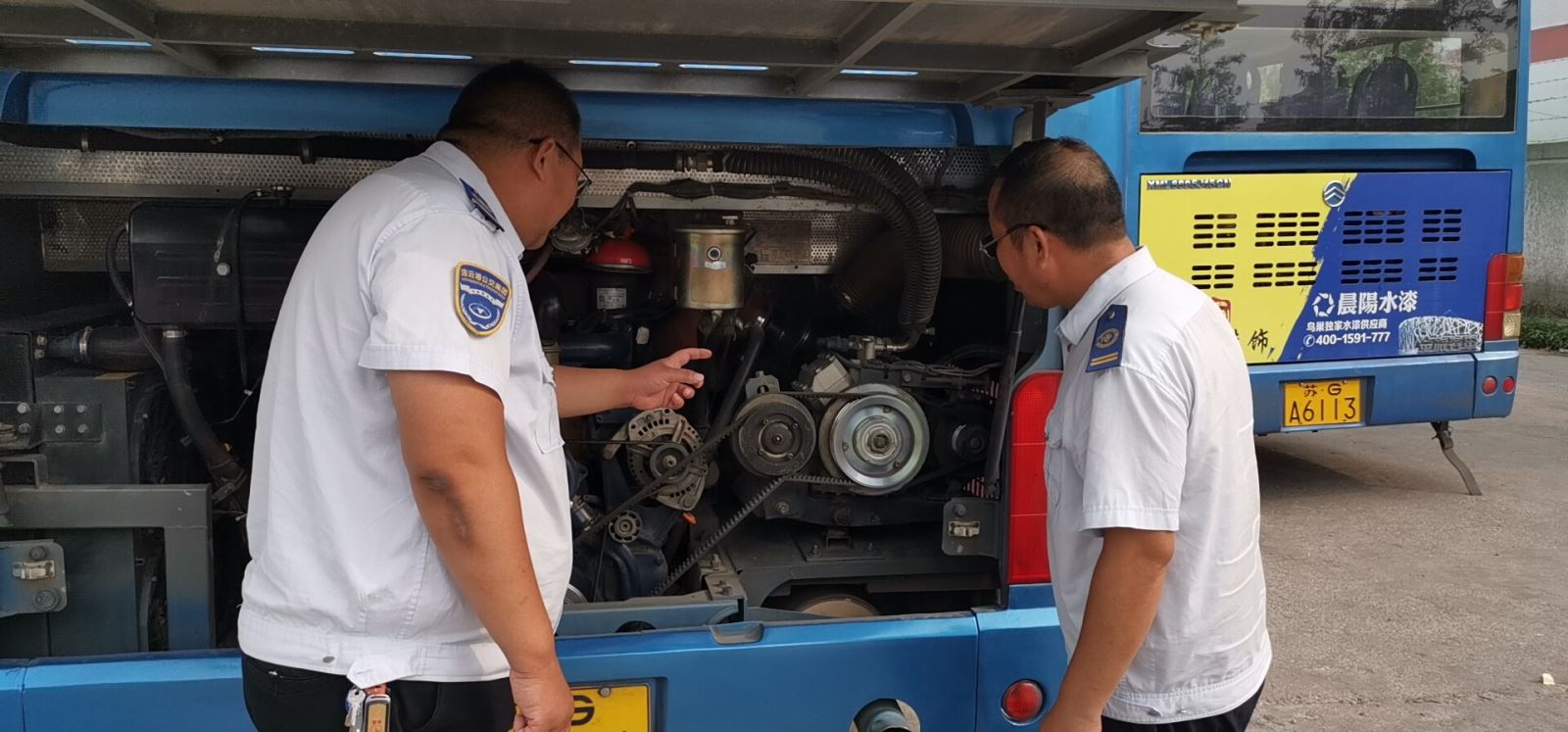 公交集團公交事業(yè)一部開展運營車輛安全、機務大檢查